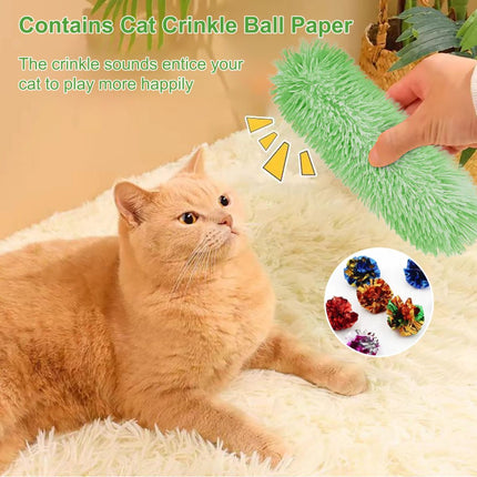 3-Piece Cat Toys Interactive Cat Toys Cat Pillow Toys Catnip Toys