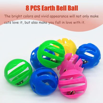 24-Piece Cat Toys Bell Ball Cat Toys Interactive Cat Toys Kitten Toys