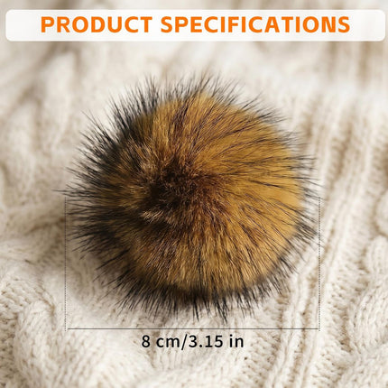 Cat Toys Furry Pom-Pom Toys Durable Cat Toys Indoor Cat Toys Cat