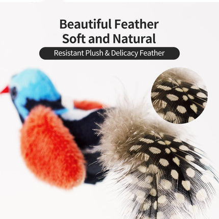 2-Pack Cat Toys Interactive Cat Toys Bird Shaped Cat Toys Cat Toys