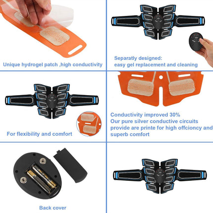 Fitness Belt Abs Stimulator Muscle Training Fitness Workout Equipment