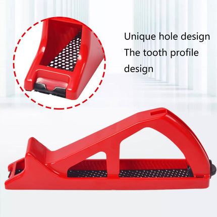 Edge Finishing Tool Wood Surface Trimmer Drywall Edge Trimmer PVC Trimmer - Red - Size 145mm