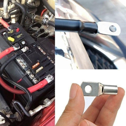 70pcs SC Series Crimp Terminals, Open Barrel Wire Lugs, Boxed Bare Copper Connectors