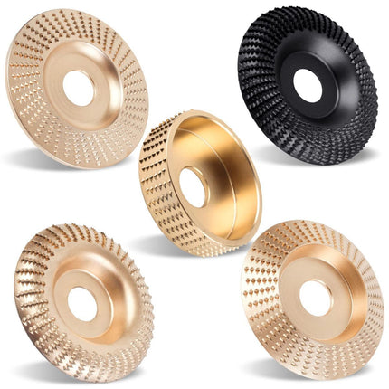 5PCS Angle Grinder Wood Carving Disc Set
