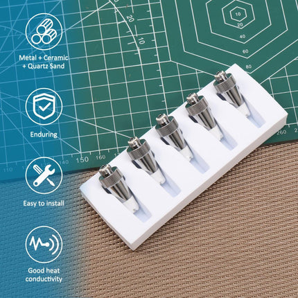 5 PCS Lohkak Seahorse Tips II - Soldering Iron Replacement Tips for Pen Pro Plus, Soldering Iron Welding Replacement Parts for Welding and Crafting (II/2.0)