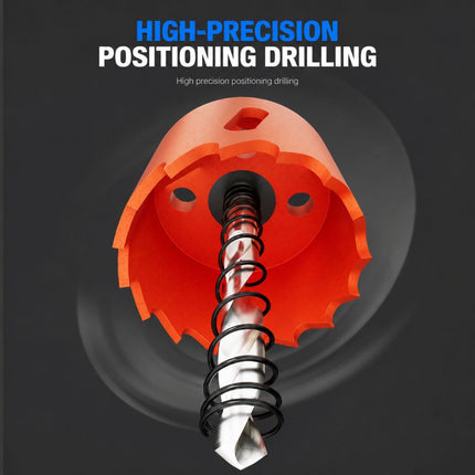 180mm Bi-Metal M42 High Speed Steel Hole Saw with Pilot Drill Bit