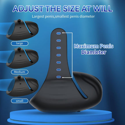 Automatic Male Masturbator, Pocket Pussy with Suction & Silent Motor | Hands-Free Masturbation Device for Men, Adjustable Speed, Realistic Silicone Experience