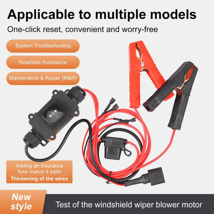 Universal Car Motor Diagnostic Tool, OBD2 Scanner & Battery Tester