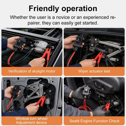 Universal Car Motor Diagnostic Tool, OBD2 Scanner & Battery Tester