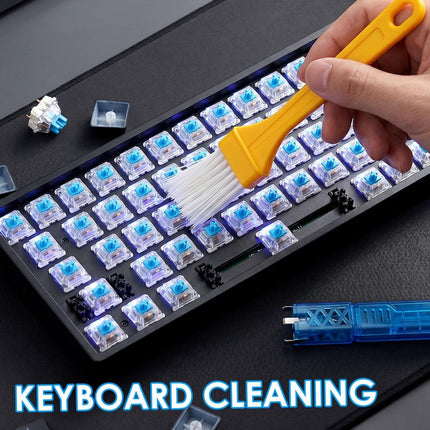 100 PCS Blue Mechanical Keyboard Switches Clickers with Upgraded