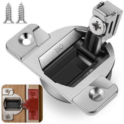 Replacement for 30.310-11.02 Blum Cabinet Hinges, Self Quick Closing 110 & 120 Degree Screw On, 33.3600 Compact 31 & 33 Hinge (Mounting Plate Not Included) Include Wood Screws - Silver - Size 8 PCS