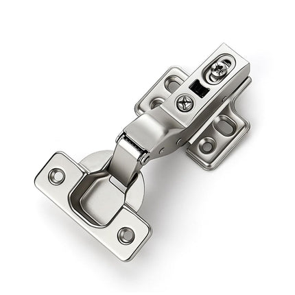 Insert Soft Close Cabinet Hinges | Concealed Kitchen Cabinet Hinges, Heavy-Duty Adjustable Design, Easy Installation, for Frameless Cupboard Hardware - Silver - Size 10 PCS