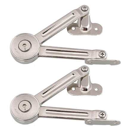 2 Packs Cabinet Cupborad Furniture Door Lift Stay Support Hinge Damper - Support Up to 100KG - Opening Angle 75°/90°/110° - Come with Hex Key