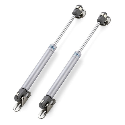 4 PCS, 120N/26 LB Silver Cabinet Gas Struts Lid Support, 10 Inch | Soft Open Doors, Kitchen Cabinets, Gas Shock Replacement, Lift Support Hinges, Cabinet Lids, Door Lifts, Hardware Update