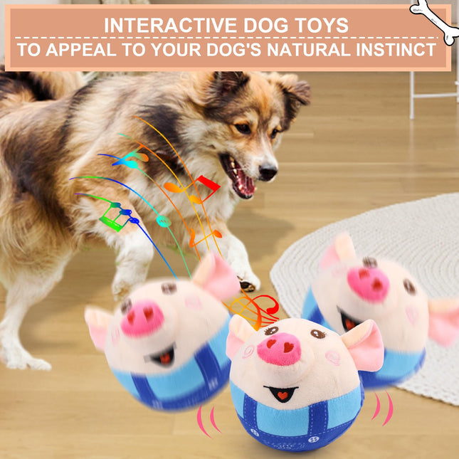 Interactive Pig Dog Toy – product detail