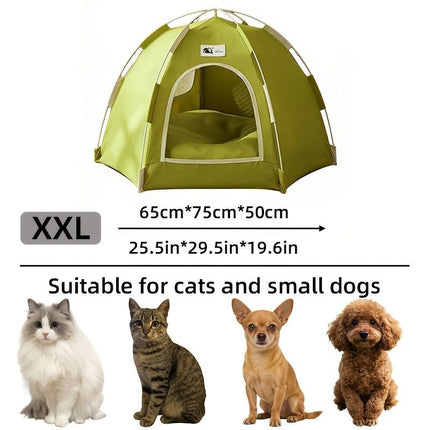 Cat Tent Cat Furniture Cat Bed Cat Hideaway Cat Den Foldable Cat Tent