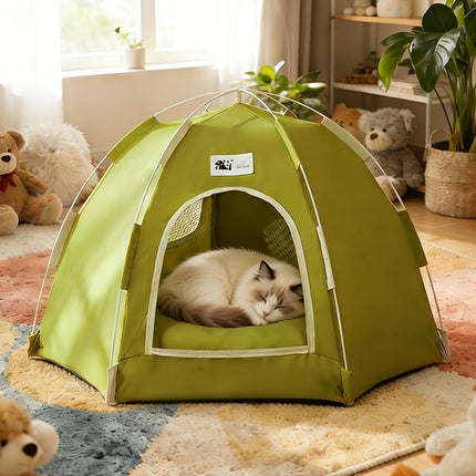 Cat Tent Cat Furniture Cat Bed Cat Hideaway Cat Den Foldable Cat Tent