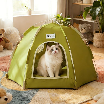 Cat Tent Cat Furniture Cat Bed Cat Hideaway Cat Den Foldable Cat Tent