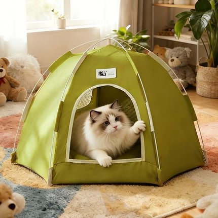Cat Tent Cat Furniture Cat Bed Cat Hideaway Cat Den Foldable Cat Tent