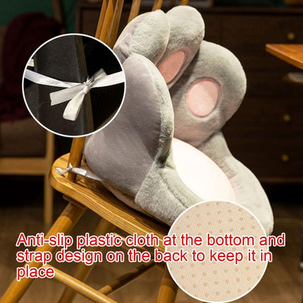 Cat Paw Cushion Chair Cushion Plush Cushion Home Decor Gift For Her Versatile - Gray - Size 55*50*40cm