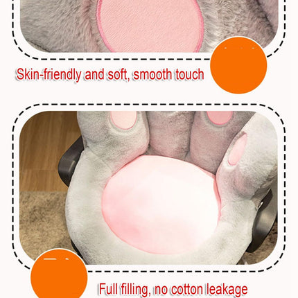 Cat Paw Cushion Chair Cushion Plush Cushion Home Decor Gift For Her Versatile - Pink - Size 45*40*35cm
