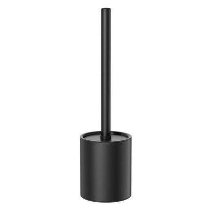 Iron Floor-Standing Toilet Brush Cleaning Brush With Base-Black