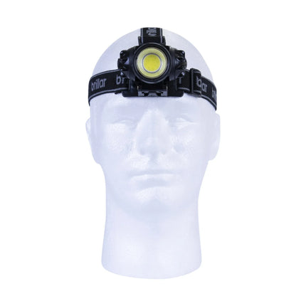 Brillar 3-Mode Headlamp Black 120 Lumens with COB LED – product detail