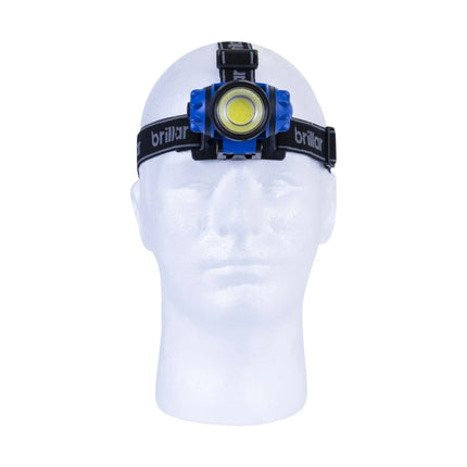 Brillar 3-Mode Headlamp Blue 120 Lumens with COB LED – product detail