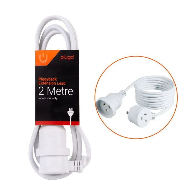 2 Meters Piggyback Extension Power Outlets Lead V1181-EL0023