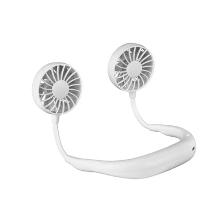 Sports Fan Hanging USB Charging Travel Creative Neck Tool Portable 3 Speeds V1181-EL0080-WH