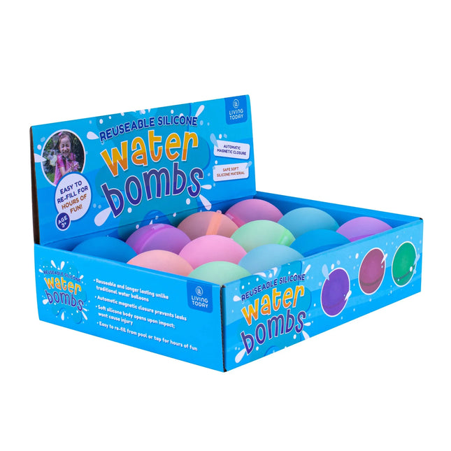 12 PcsMagnetic Closure Silicone Water Bombs – product detail