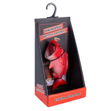 Snapper Bottle Opener – design and finish