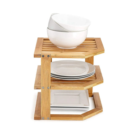 3 Tiers Bamboo Kitchen Rack Storage V1181-HO0201