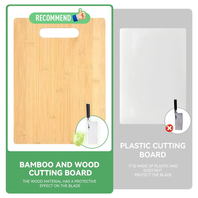 3 Pcs Bamboo Cheese Cutting & Serving Chopping Board Set – product detail