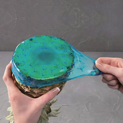 4 Pcs Silicone Reusable Bubbly Stretch Lids