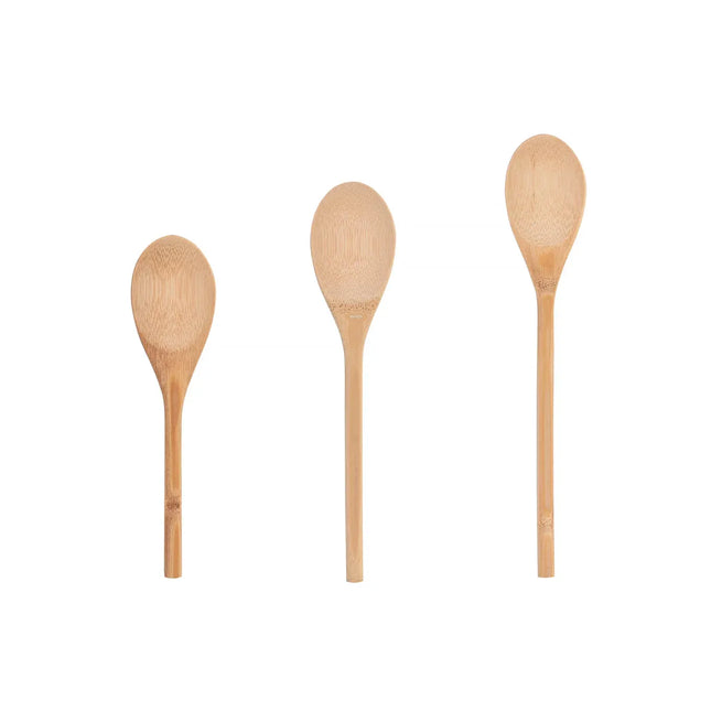 3 Pcs Bamboo Cooking Spoon Set V1181-KU0290