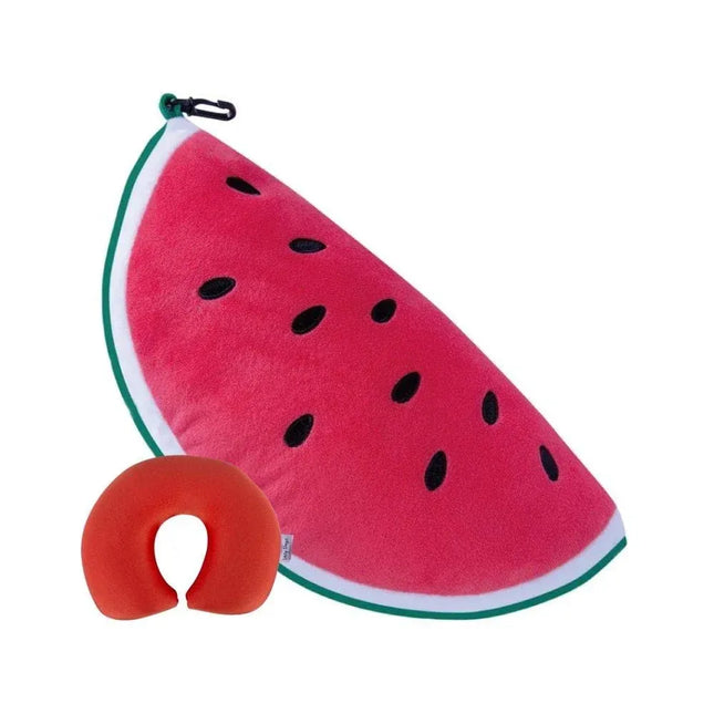Two-Way Reversible Microfibre Travel Pillow-Watermelon – product detail