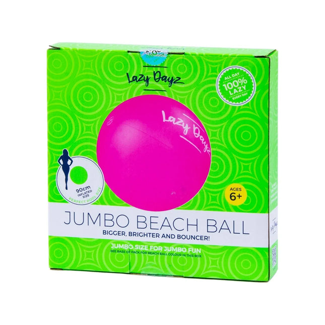 90cm Lazy Dayz Inflatable Jumbo Beach Ball – product detail