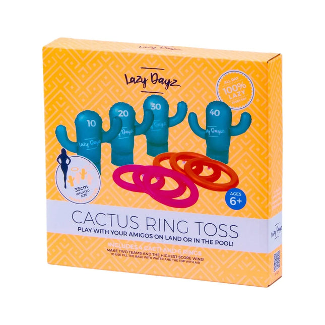 Lazy Dayz Inflatable Cactus Ring Toss – product detail