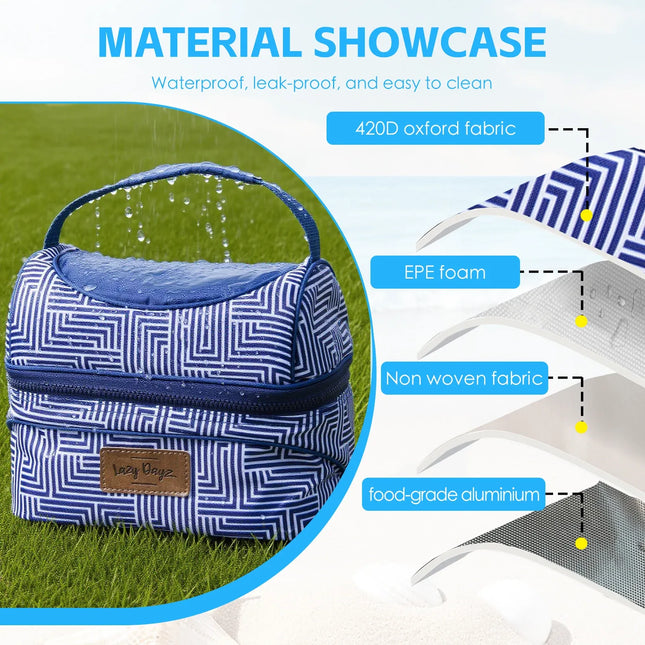 Lazy Dayz Insulated Deluxe Lunch Cooler – product detail