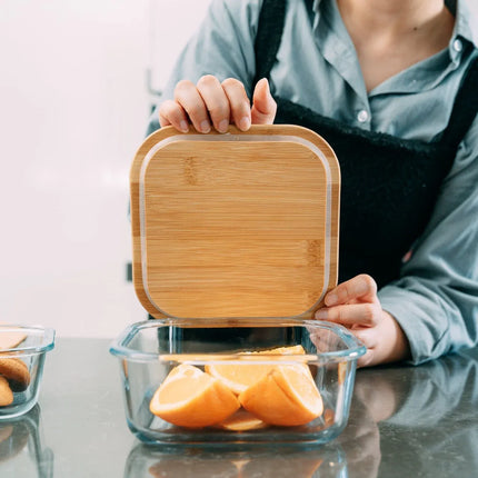 Bamboo Food Container – design and finish