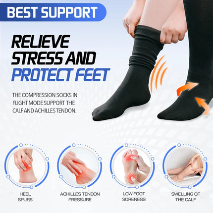 2 pairs of Miracle Compression Socks – design and finish