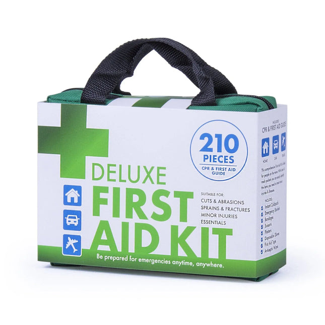 210 Pcs Deluxe Emergency First Aid Kit ARTG Registered Australia V1181-PE0256