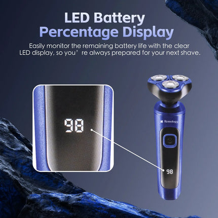 Remology Clean Shave Rechargeable Cordless Shaver – design and finish