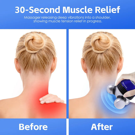 Mini Therapy Handheld Massager – shape and profile