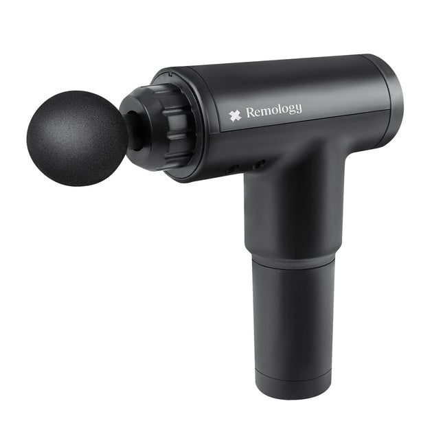 Remology Impact Massage Gun 6 Speed Deep Tissue Muscle Massager with 4 Interchangeable Heads Rechargeable