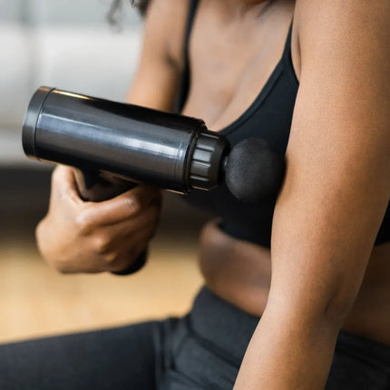 Remology Impact Massage Gun 6 Speed Deep Tissue Muscle Massager with 4 Interchangeable Heads Rechargeable – design and finish