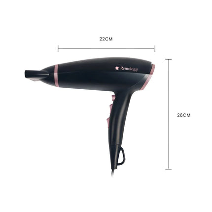 Remology Evoke 2000W Professional Hair Dryer – shape and profile