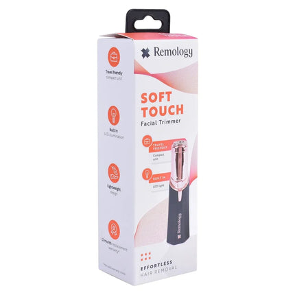 Remology Soft Touch Facial Trimmer with LED