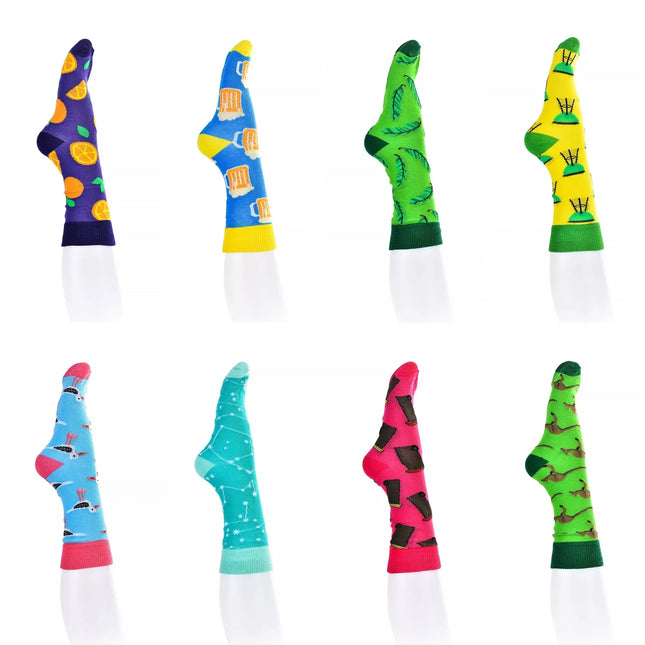 8 Pairs Fashion Novelty Funny Socks one Size 5-13 Men Socks Women Socks 2 – product detail